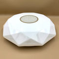 Plafoniera LED diamant cu inel decorativ, Ø400, 24W, 1680Lm, 6500K