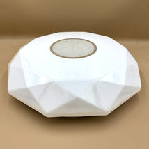 Plafoniera LED diamant cu inel decorativ, Ø400, 24W, 1680Lm, 6500K