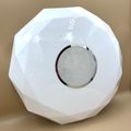 Plafoniera LED diamant cu inel decorativ, Ø400, 24W, 1680Lm, 6500K