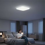 Plafoniera LED Slim Patrata, 32W (Echivalent 280W), 37x37cm, Lumina Rece
