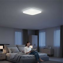 Plafoniera LED Slim Patrata, 32W (Echivalent 280W), 37x37cm, Lumina Rece