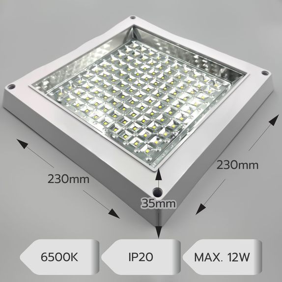 Plafoniera Bucatarie LED Aplicat 24W/6500k/1920lm