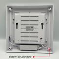 Plafoniera LED subtire pentru Bucatarie, 16W, Design Aplicat, Lumina Alba