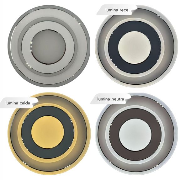 Plafoniera led 31W/2550LM 3000K/4000K/6500K 220x50mm