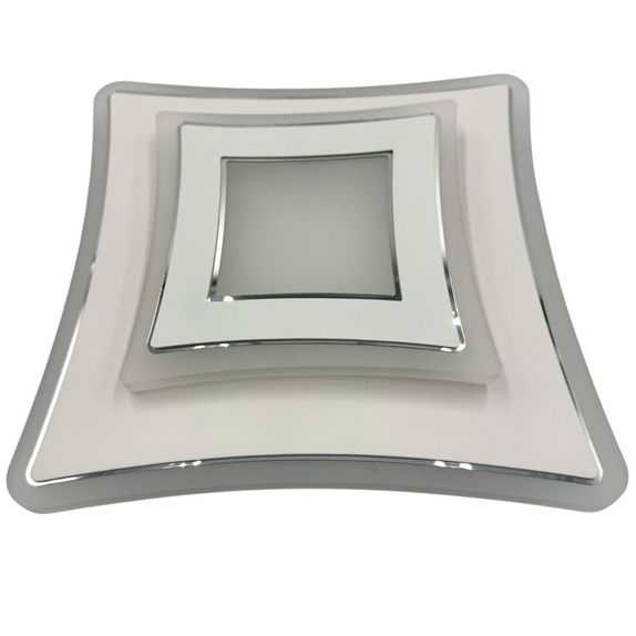 Plafoniera LED Minimalist 34W, 2900lm, 3 Culori de Lumina (CCT), Design Patrat