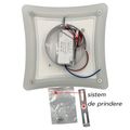 Plafoniera LED Minimalist 34W, 2900lm, 3 Culori de Lumina (CCT), Design Patrat