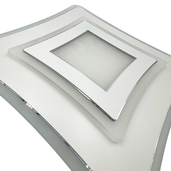 Plafoniera LED Puternica 76W, 5450lm, CCT (3 in 1), pentru Living si Birou