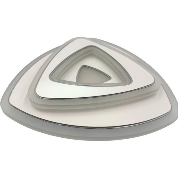 Plafoniera LED Ambientala 48W, Design Subtire, 3 Culori de Lumina Selectabile