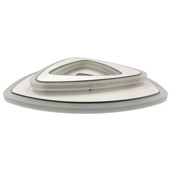 Plafoniera LED Ambientala 48W, Design Subtire, 3 Culori de Lumina Selectabile