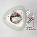 Plafoniera LED Ambientala 48W, Design Subtire, 3 Culori de Lumina Selectabile