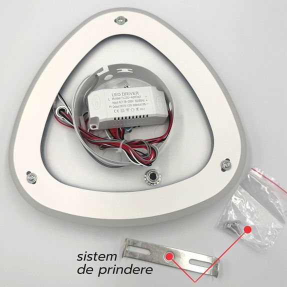 Plafoniera led 48W 3700LM 3000K/4000K/6500K 240x55mm