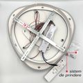 Plafoniera led 105W cu Telecomanda 6800LM 3000K/4000K/6500K 400X400x60MM