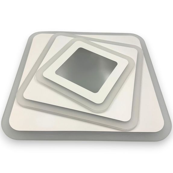 Plafoniera LED 96W cu Telecomanda, 6100lm, CCT (3000K-6500K), Ø40cm