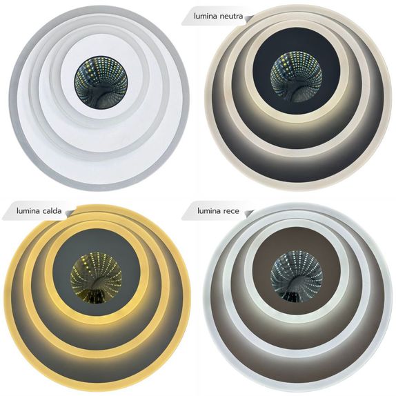 Plafoniera Led 46W 3400lm 3000k/4000k/6500k 240x50mm