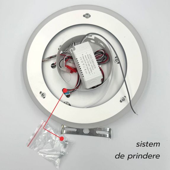 Plafoniera Led 46W 3400lm 3000k/4000k/6500k 240x50mm