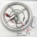Plafoniera Led cu telecomanda 75W 5000lm 3000k/4000k/6500k