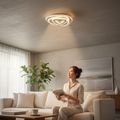 Plafoniera Led cu telecomanda 78W 5000lm 3000k/4000k/6500k 400x55mm