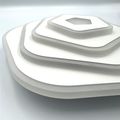 Plafoniera LED High-Lumen 57W, 4200lm, Lumina Reglabila, Design Cubist