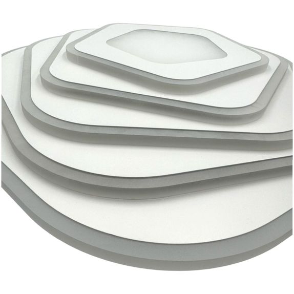 Plafoniera LED Master 125W cu Telecomanda, 8550lm, High-Power, Dimabila