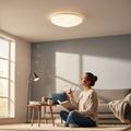 Plafoniera LED Aries, 48W (Echivalent 450W), Ø42.5cm, Design Elegant