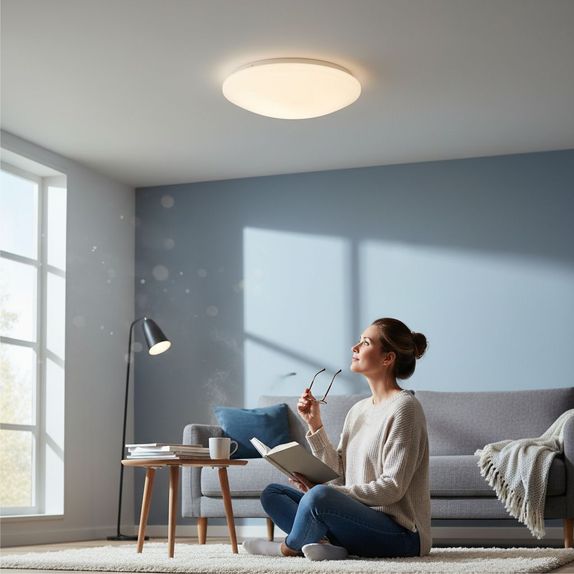 Plafoniera Led 48W=450W,Aries rotunda Ø425, 4000K, lumina neutra
