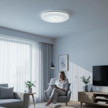 Plafoniera LED Flower Shape, 18W (Echivalent 120W), Ø30cm, Lumina Rece