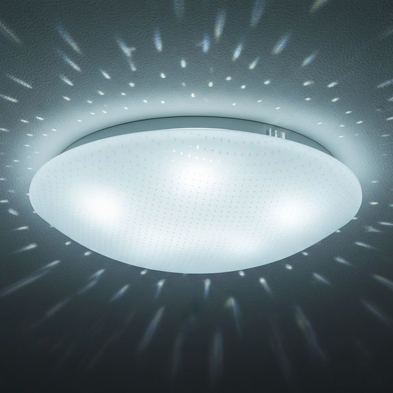 Plafoniera LED Mica cu Efect Stelar, 13W (Echivalent 75W), Lumina Rece