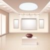 Plafoniera LED Ultra-Slim Rotunda, 12W (Echivalent 75W), Ø25.5cm, Rece