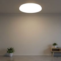 Plafoniera rotunda Slim Ø375 mm, 32W=280W, 6500K, lumina rece