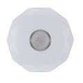 Plafoniera LED diamant cu inel decorativ, Ø400, 24W, 1680Lm, 6500K