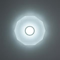 Plafoniera LED diamant cu inel decorativ, Ø400, 24W, 1680Lm, 6500K