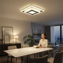 Plafoniera LED Profesionala 56W, 4600 lumeni, Selectie CCT, Format Patrat