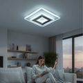 Plafoniera LED Profesionala 56W, 4600 lumeni, Selectie CCT, Format Patrat