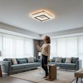 Plafoniera LED Puternica 76W, 5450lm, CCT (3 in 1), pentru Living si Birou