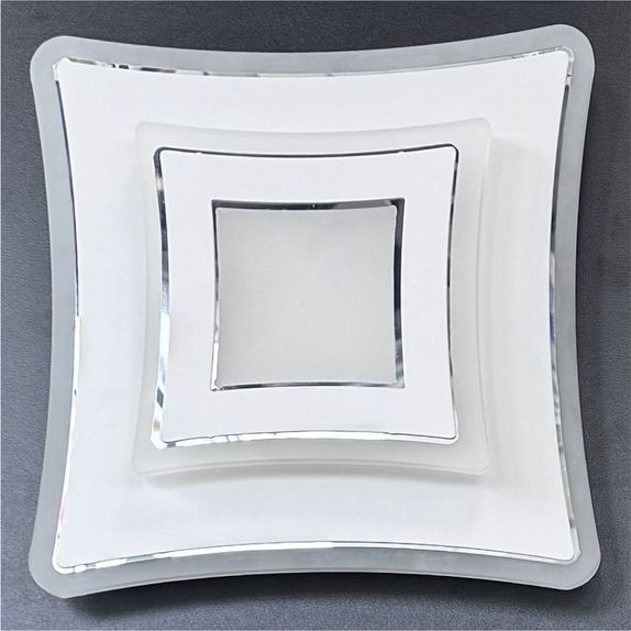 Plafoniera LED Puternica 76W, 5450lm, CCT (3 in 1), pentru Living si Birou