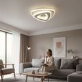 Plafoniera LED Ambientala 48W, Design Subtire, 3 Culori de Lumina Selectabile