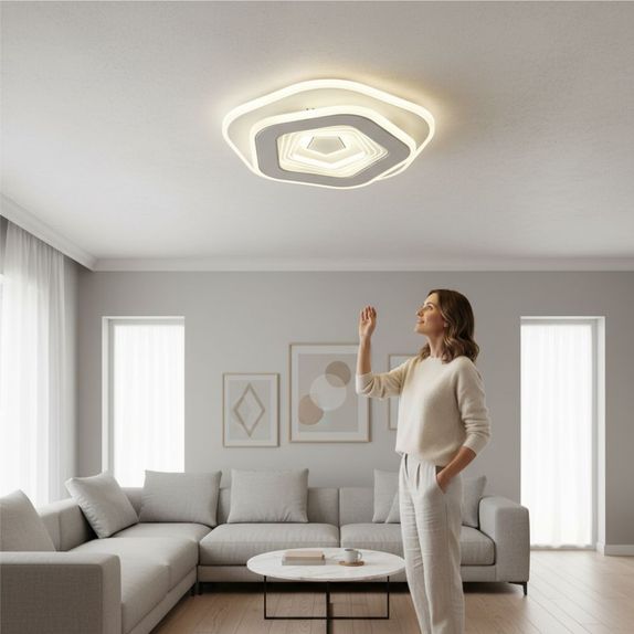 Plafoniera led 50W 3800LM 3000K/4000K/6500K 240x55mm