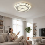 Plafoniera led cu telecomanda 100W 6750LM 3000K/4000K/6500K 400x50mm