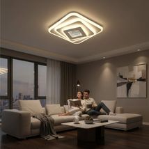 Plafoniera LED Premium 56W, 3850lm, Lumina Reglabila (CCT), Profil Modern
