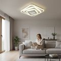 Plafoniera LED 96W cu Telecomanda, 6100lm, CCT (3000K-6500K), Ø40cm