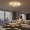 Plafoniera Led cu telecomanda 75W 5000lm 3000k/4000k/6500k