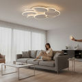 Plafoniera led 3 culori cu telecomanda 77W 500x60