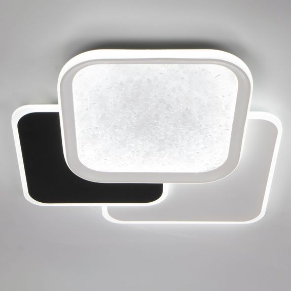Plafoniera led 3 culori cu telecomanda 88W 500x490x50