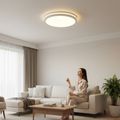 Plafoniera LED IP65 3CCT 3600lm, 300x55mm, Alba
