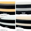 Plafoniera LED IP65 3CCT 3000lm, 300x55mm, IP65, Neagra