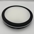 Plafoniera LED IP65 3CCT 3000lm, 300x55mm, IP65, Neagra