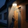 Plafoniera LED cu Senzor de Miscare, 12W (Echivalent 75W), Senzor Reglabil, Ø27cm