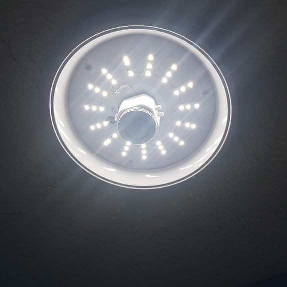 Plafoniera Led cu Senzor de Miscare 18W=115W reglabil, Ø290, 6400K, lumina rece