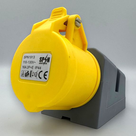 Priza industriala 16A, 110V, 3P - montaj aparent