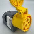 Priza industriala 16A, 110V, 3P - montaj aparent